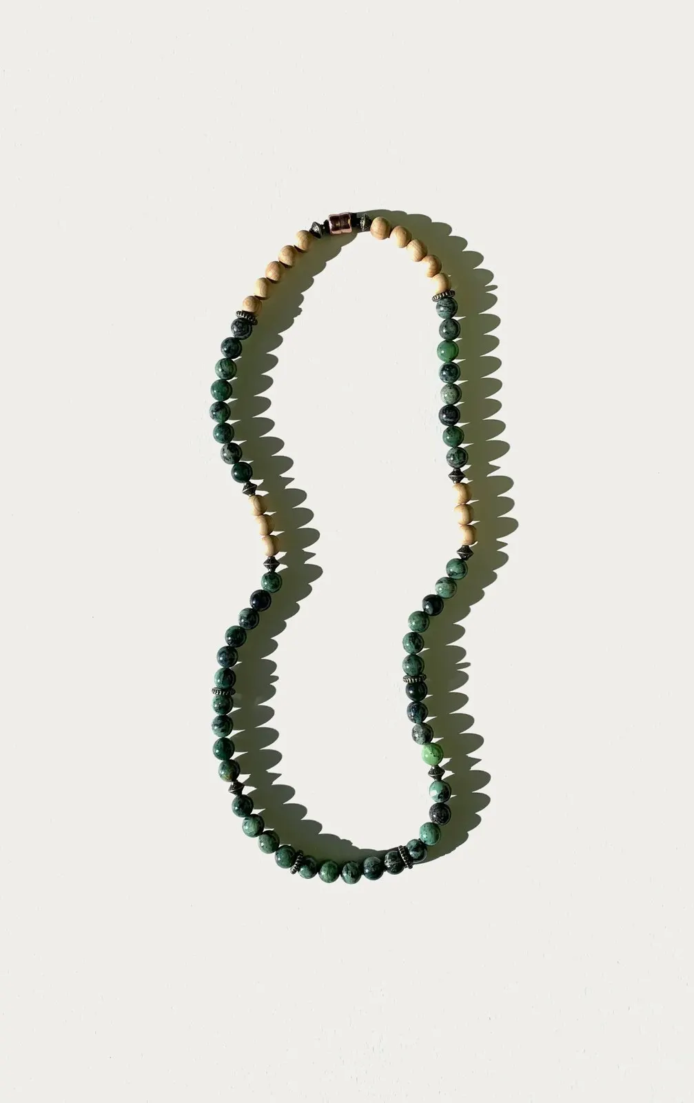 African Jade Necklace by Simone Chagoya