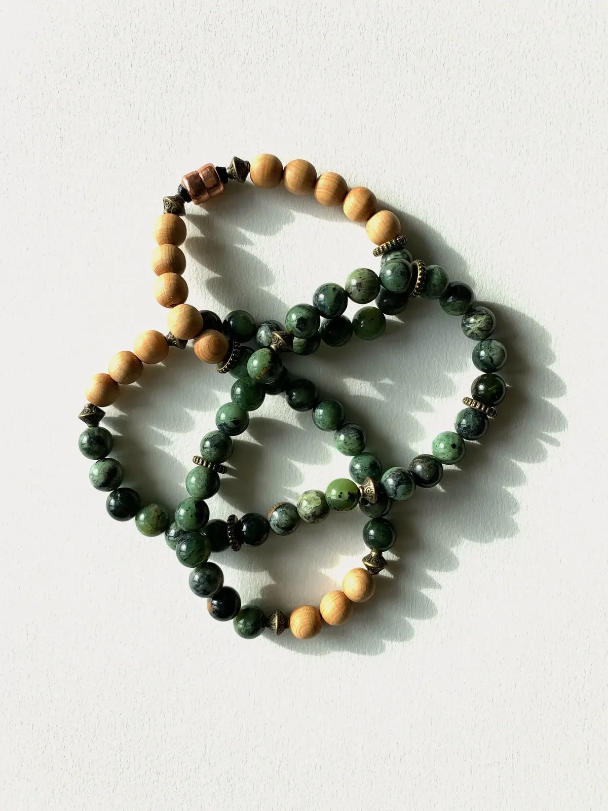 African Jade Necklace by Simone Chagoya