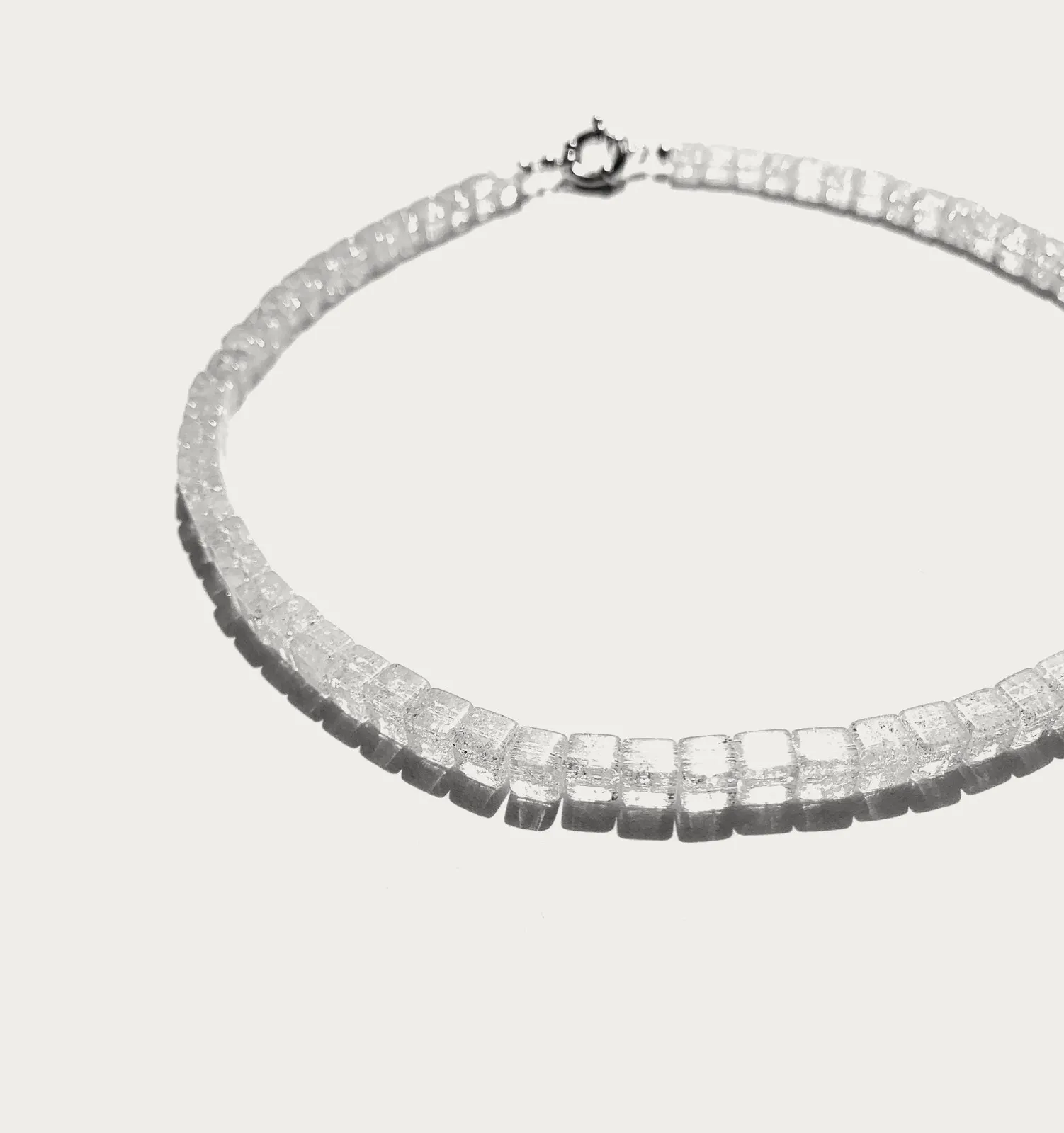 Arctic Bloc Necklace by Simone Chagoya