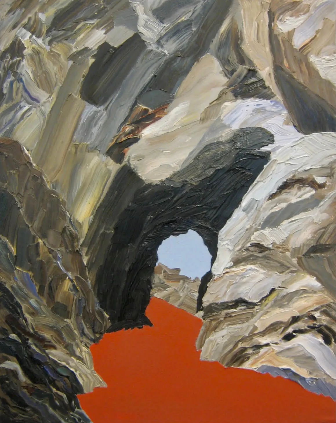 Altered Beliefs, 2010 Oil on canvas by Simone Chagoya