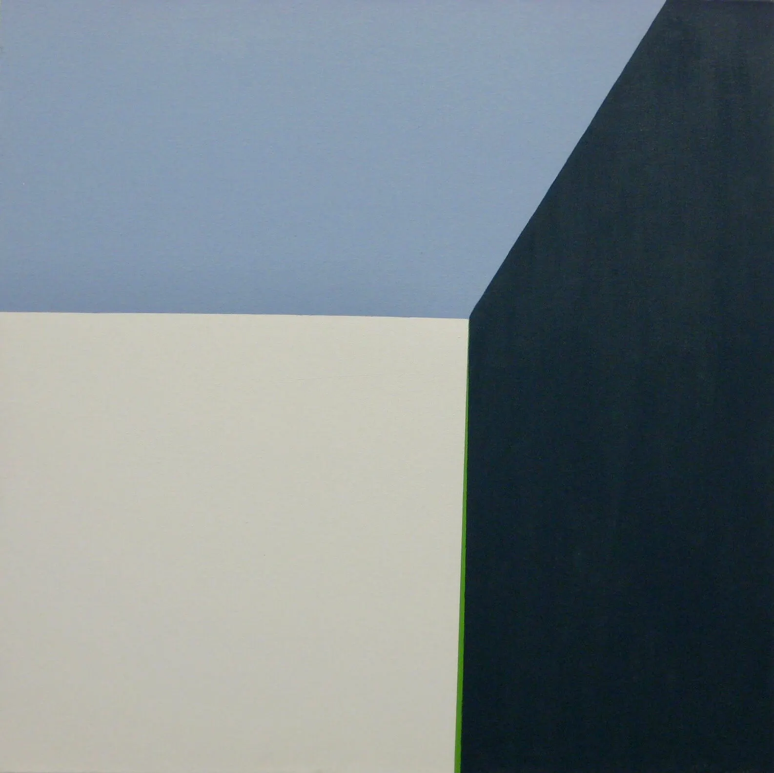 The Attic Where We Played Chefs on TV, 2009 Oil on canvas by Simone Chagoya